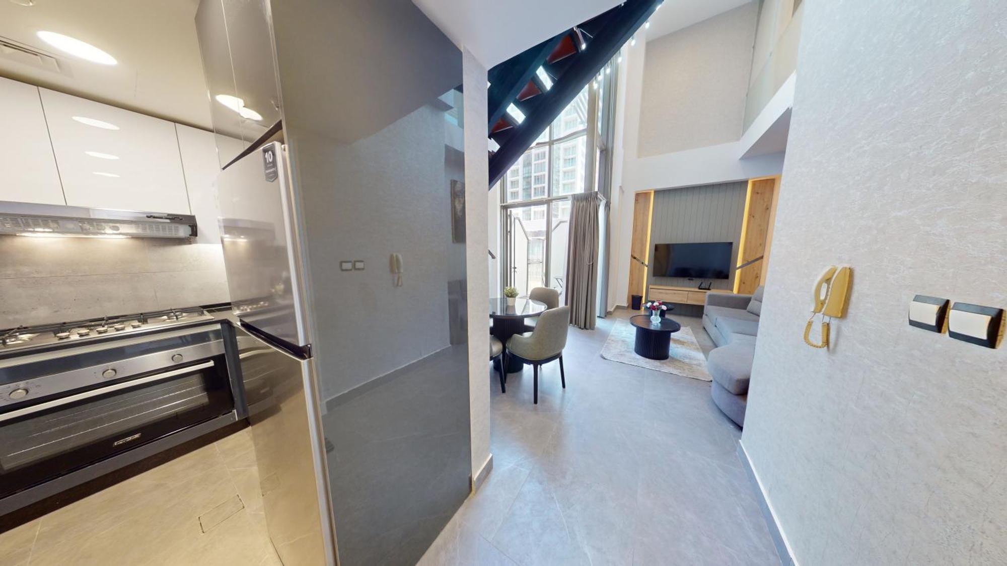 Al Fares Luxury Furnished Apartment-Damac Tower Exterior foto